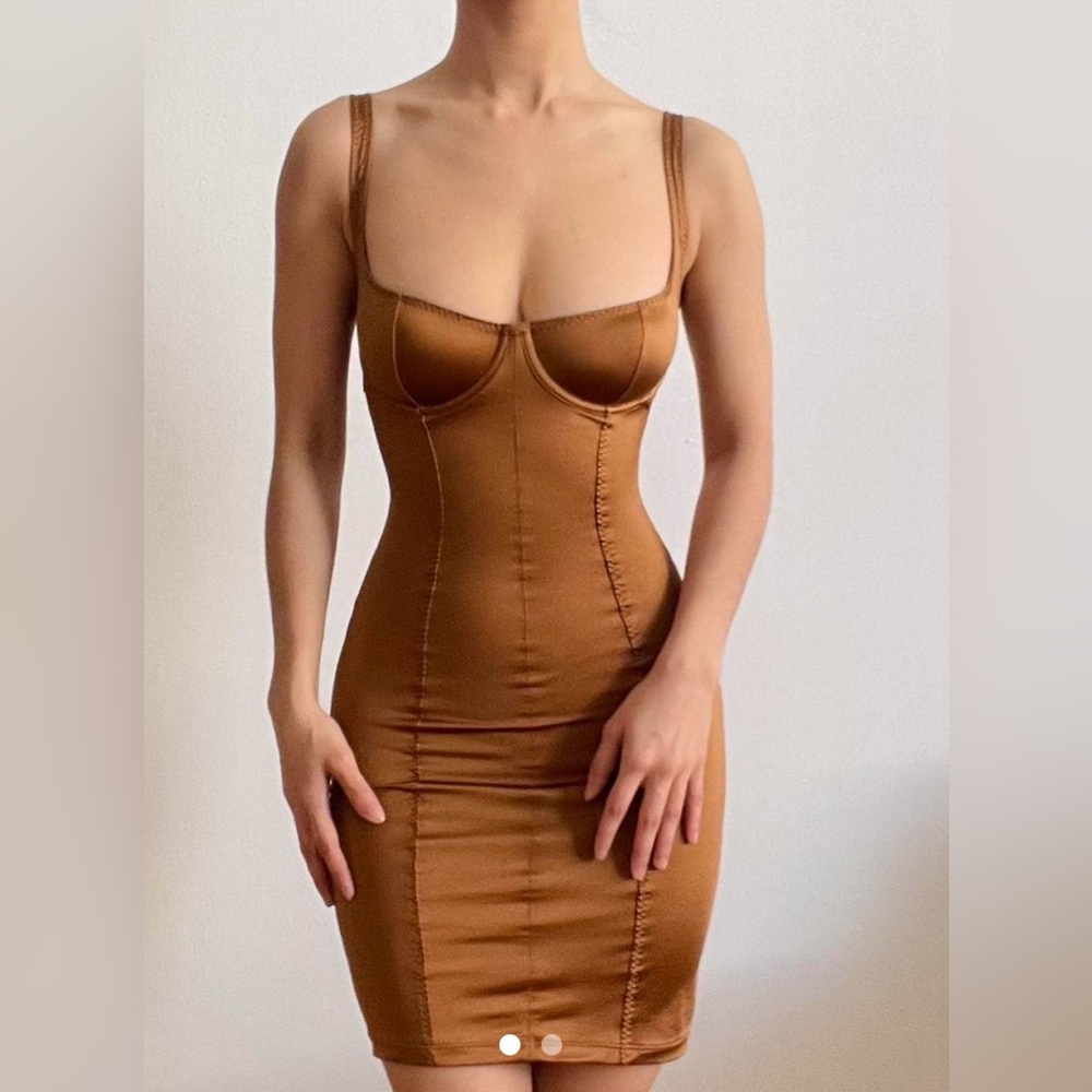 SKIMS LIMITED EDITION CORSET DRESS L